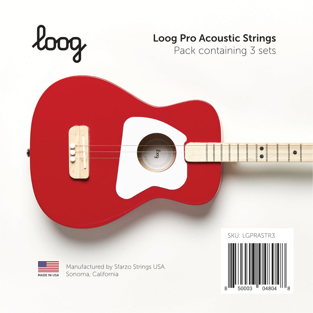 Loog Pro Acoustic Guitar Strings – Loog Guitars Europe